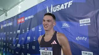 Hobbs Kessler on his Focus and Race Strategy at the U.S. Olympic Trials