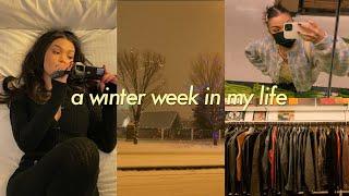 a week in my life VLOG | i’m graduating, thrifting, how i shoot content + hair blowout