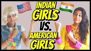 American Girls VS. Indian Girls | Part 1 | Anisha Dixit | Rickshawali