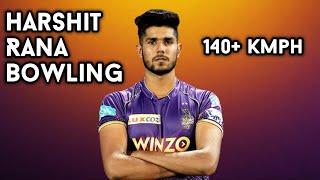 Harshit Rana Bowling। KKR। Rasikh Salam Replacement। IPL 2022।KKR New Bowler