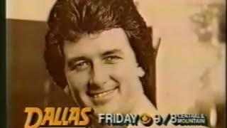 DALLAS Season 10 (1986-87) Season Premiere Promo (The Return Of Bobby Ewing)