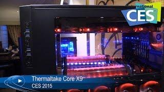 CES 2015: Thermaltake Core X9 Fully Modular PC-Chassis (English) | Allround-PC.com