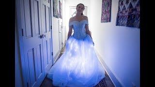 Knoxville high school student ready to light up her prom with DIY dress