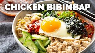 Easy Chicken Bibimbap – Korean Rice Bowls