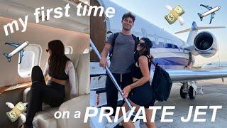 FIRST TIME on a PRIVATE JET  ️  MEXICO VLOG 