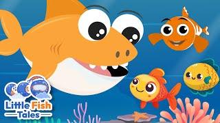 10 Little Fishies + Little Fish | Little Fish Tales | #fish