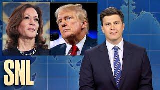 Snl Weekend Update Mocks Trump Presidential Debate