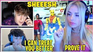 CLIX Tries To Get RONALDO *FIRST DATE* With CORINNA KOPF Then This Happened (Fortnite)