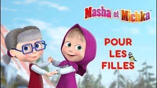 Masha et Michka -  Pour les Filles  Meilleurs dessins animés pour les filles