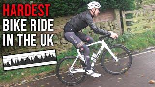 I attempted the HARDEST 100km bike ride in the UK