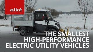 The smallest high-performance electric utility vehicles: Alke' ATX