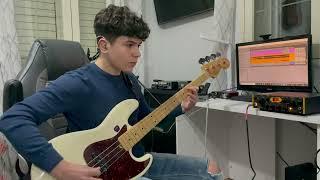 Mahmood & Blanco- Brividi (Eurovision Song contest 2022) Bass cover