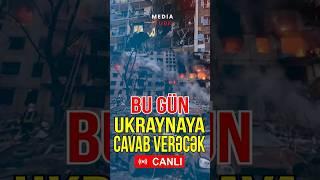 Rusiya bu gün Ukraynaya cavab verəcək - Media Turk TV #mediaturk #trend #shortvideo