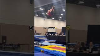 The judges were not buying it #gymnastics #flips #fails #trampoline #acrobatics #olympics #sports