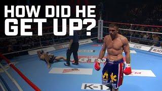 How did he GET UP after THAT? | Aerts v Saki '09
