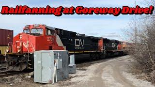 [4K] (GTW, KCS and more!) Insane family day Railfanning at Goreway Drive￼ (2/20/2024)