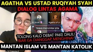 DIALOG AGAMA AGAHTHA VS MANTAN KATOLIK JADI USTAD: DISKUSI ITU PAKE DALIL BIAR GA DIANGGAP MENGHINA