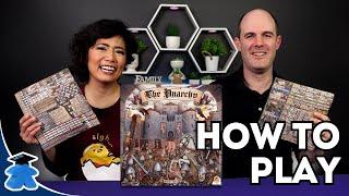 The Anarchy - Official How to Play. Sequel to Hadrian's Wall Board Game