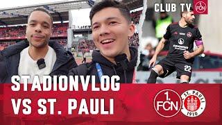 Duell gegen den Tabellenführer🫠 | STADIONVLOG gegen St. Pauli | 1. FC Nürnberg