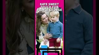 SUPER MOMPRINCESS KATE CHECKS ON GEORGE#royalfamily #princewilliam #kingcharles #youtubeshorts #sRT