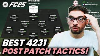 *POST PATCH* BEST META 4231 FORMATION AND CUSTOM TACTICS | FC 25 ULTIMATE TEAM