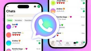 Nuevo WhatsApp Estilo IPhone 2024 Actualizado