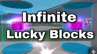 (Patched) How to get Infinite Blocks in Lucky Block Battleground~Roblox