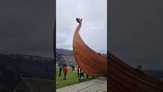 The world's largest Viking ship was launched 