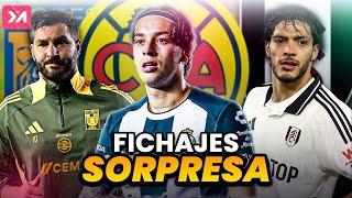 América y el FICHAJE que quiere YA; Raúl jugará con CAMPEÓN MUNDIAL; RIDíCULO de Tigres; FICHAJES MX