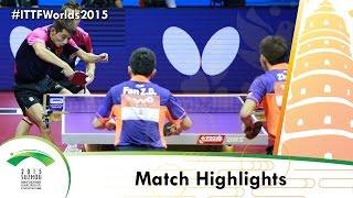 WTTC 2015 Highlights: XU Xin/ZHANG Jike vs FAN Zhendong/ZHOU Yu (FINAL)