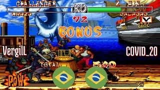 FT5 @samsho2: VergilL (BR) vs COVID_20 (BR) [Samurai Shodown II Fightcade] Jan 13