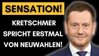 Kretschmer: Minderheitsregierung keine Option in Sachsen