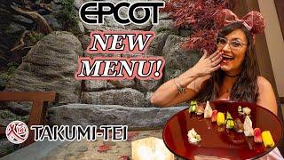 Takumi-Tei NEW MENU ️ Disney World EPCOT food review new 2024