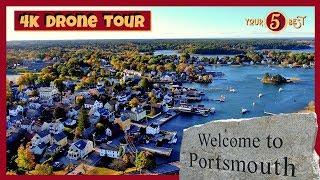 PORTSMOUTH, NEW HAMPSHIRE Drone Video