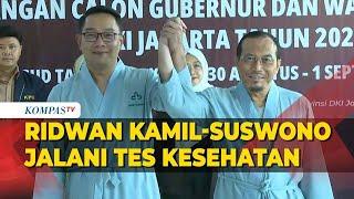 Ridwan Kamil-Suswono Jalani Pemeriksaan Kesehatan di RSUD Tarakan Jakarta