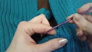 Соединяем детали вязаных изделий крючком. МК Светланы Заец  // Knitting for Beginners