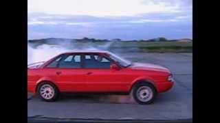 AUDI 90 BURNOUT AWSOME!!!