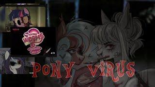 ПОНИ ВИРУС| ПОЧЕМУ ОБРЁЛ ТАКУЮ ПОПУЛЯРНОСТЬ? SPEEDPAINT AU PONY VIRUS