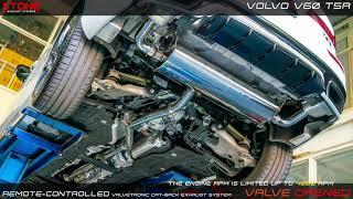 Volvo V60 T5R / Stone Valvetronic Catback Exhaust System