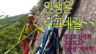 [암벽등반] 천등산 벽이벽 코등 환영등반  Korea Rock Climbing