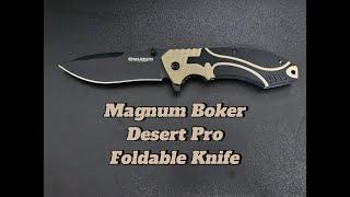 Magnum Desert Pro Folding Knife Review