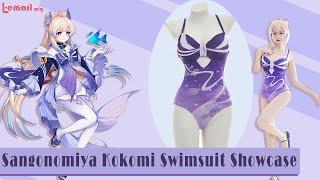 Genshin Impact Sangonomiya Kokomi Swimsuit Showcase