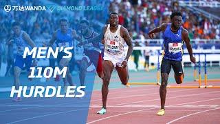 Rasheed Broadbell comes from behind to dip Grant Holloway - Wanda Diamond League