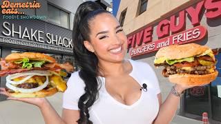Demetria Eats: Shake Shack vs. Five Guys 