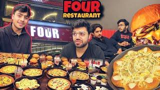 MY FIRST EXPERIENCE AT DUCKY BHAI RESTAURANT FOUR - MALAI BOTI PIZZA AND BURGERS