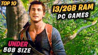 Top 10 Best Pc Games Under 5GB SIZE (i3/2GB RAM) 2024 | Low End PC Games Under 5GB