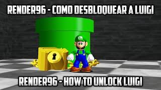 ⭐ Super Mario 64 PC Port - Render96 - How to Unlock Luigi / Como Desbloquear a Luigi - 4K 60FPS
