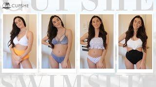 Cupshe bikini try on haul | SPRING BREAK SWIMWEAR | ft. KelseyG