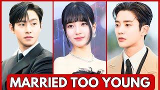 TOP KOREAN ACTORS WHO MARRIED VERY YOUNG | KOREAN ACTORS MARRIAGE 2024 #kdrama