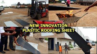 NEW INNOVATION IN BENIN CITY PLASTIC ROOFING SHEET WITH MORE ADVANTAGE TO ALUMINUM ROOFING & ZINK